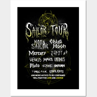 Sailor Moon Metal Tour - Rock Music Festival Posters and Art